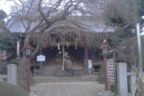 白山神社 拝殿